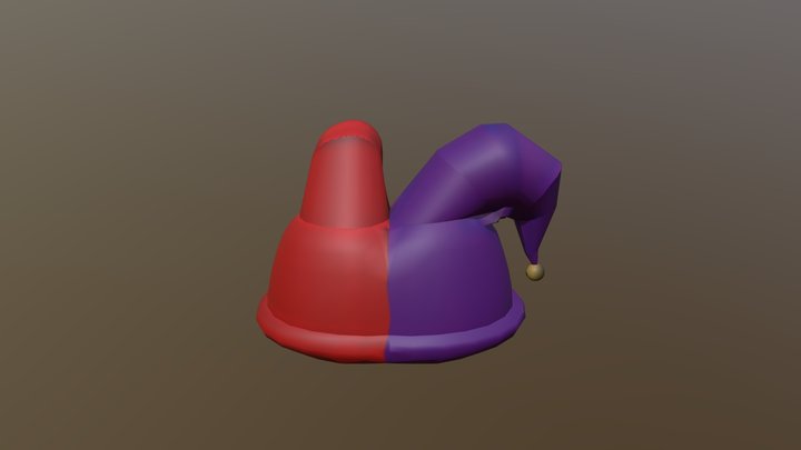 Lo Hummel Final Jester Hat Model 3D Model