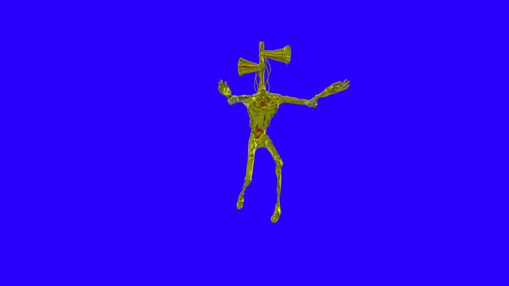Standing 2H Magic Attack 01 3D Model