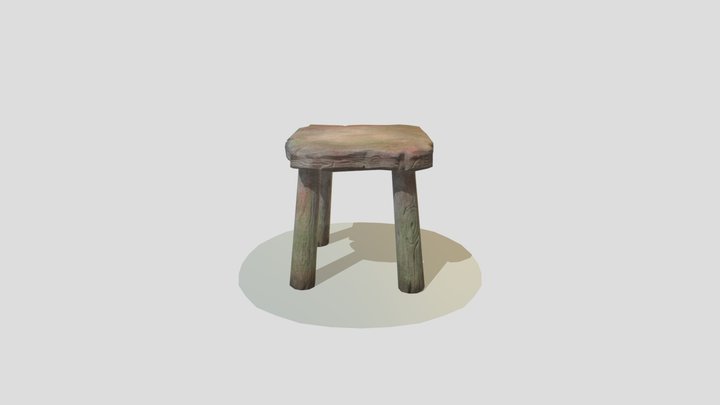 Stool01 3D Model