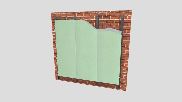 prop_GML_Panel 3D Model