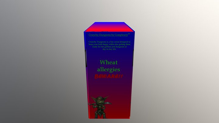 3d Box 3D Model