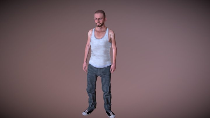 test character 3D Model