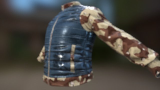 UMA 2 Military militia Vest 3D Model