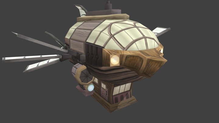 AirShip 3D Model