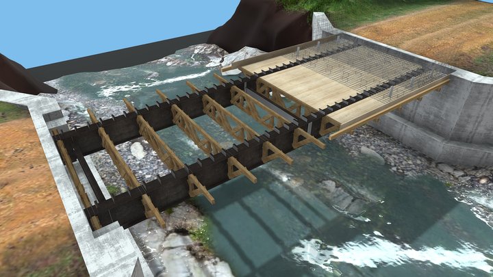 Ponte Seinfra 2025 | Fôrma para tabuleiro maciço 3D Model