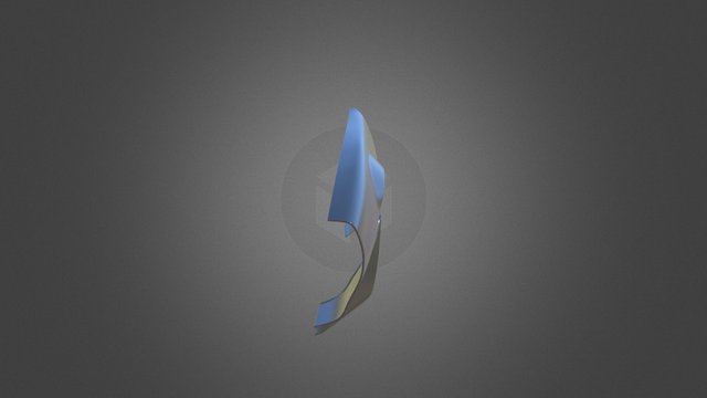 Front Fender Complete 3D Model