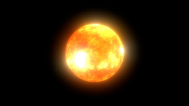 Sun Model 3D Model