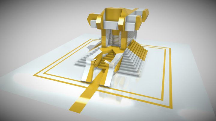 Castle next gold – Modello 3D gratuito STL