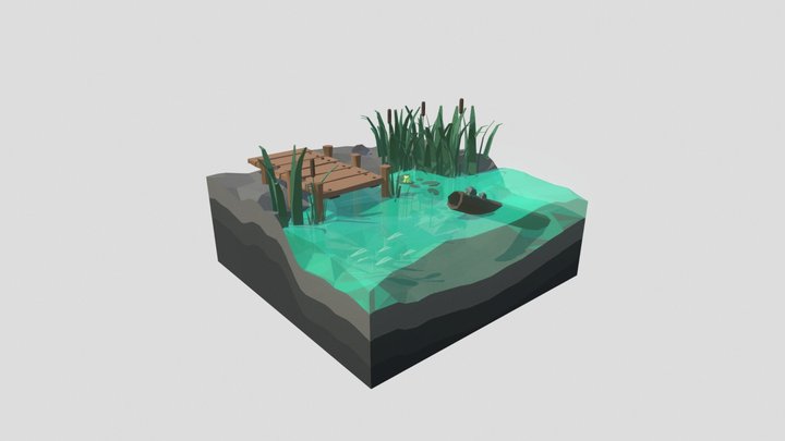 Swamp 3D Model