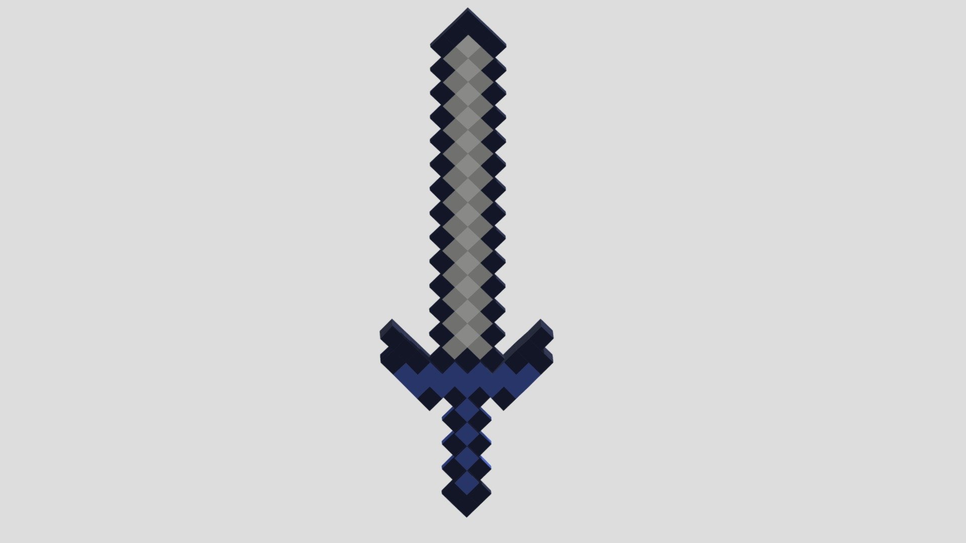 8-bit Sword - Download Free 3D model by fergasol (@fergasol100 ...