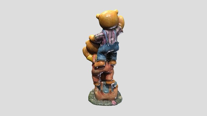 Bear_Statue 3D Model
