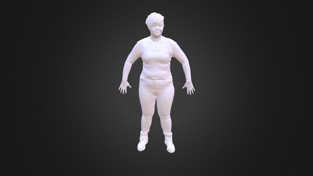 Low Resolution Body Sculpt 3D Model
