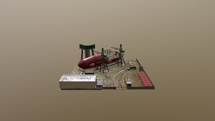 Airshipfactory 3D Model
