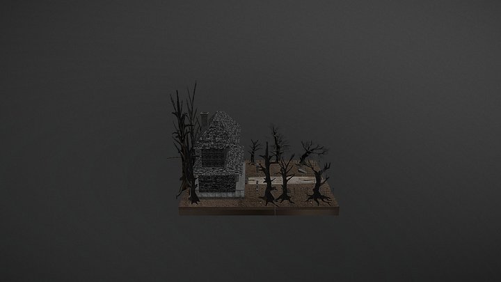 haunted house 3D Model
