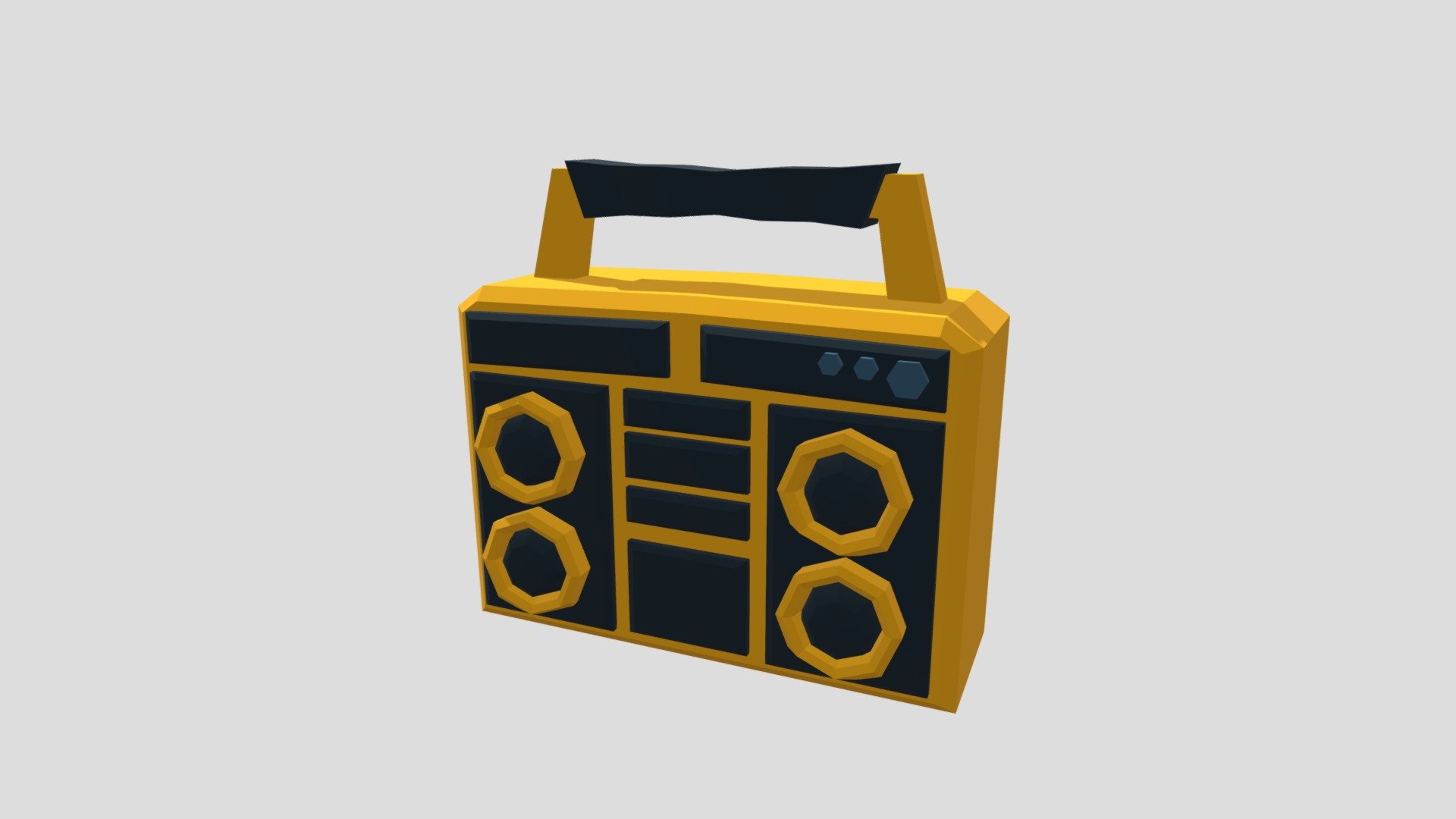 Pls Donate Big Boombox - Download Free 3d Model By Metalian0 [b9e5d5e 