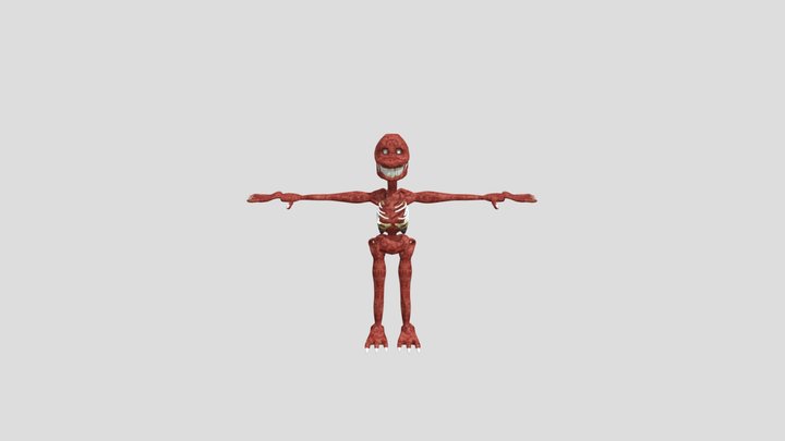 into-the-pit-springbonnie-model-obj-file 3D Model