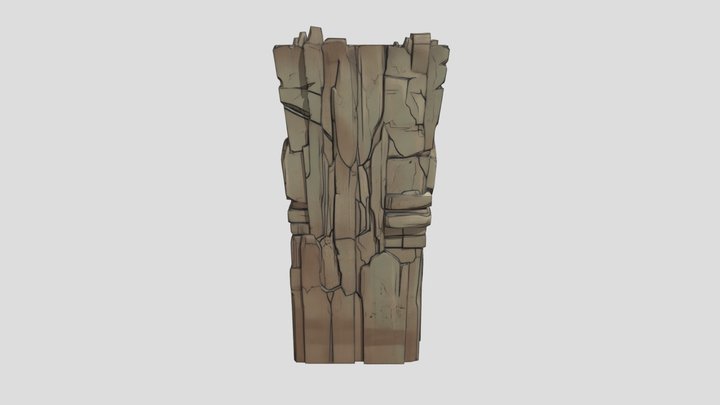 절벽 3D Model