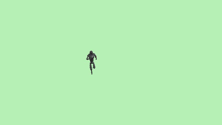 Front Flip 3D Model