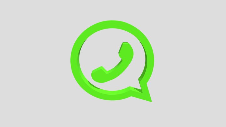 Whatsapp-icon 3D models - Sketchfab