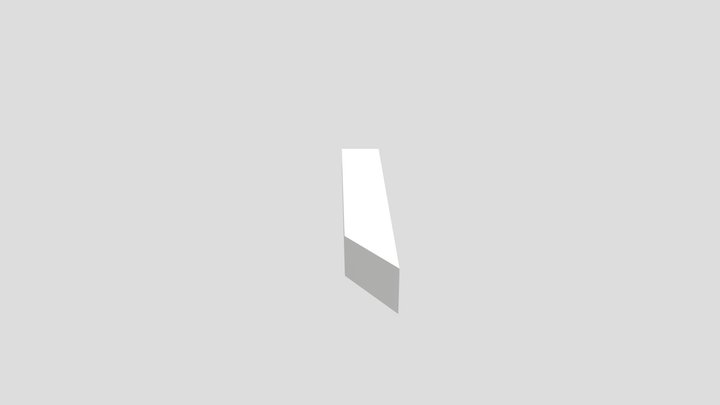 X8 Wing Blade 3D Model