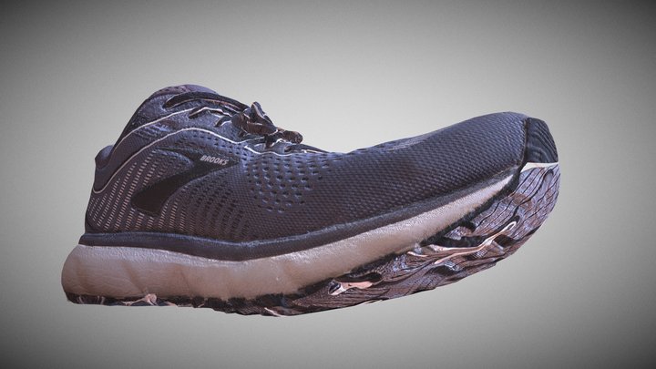 Brooks Shoe Ghost Photo-scan 3D Model