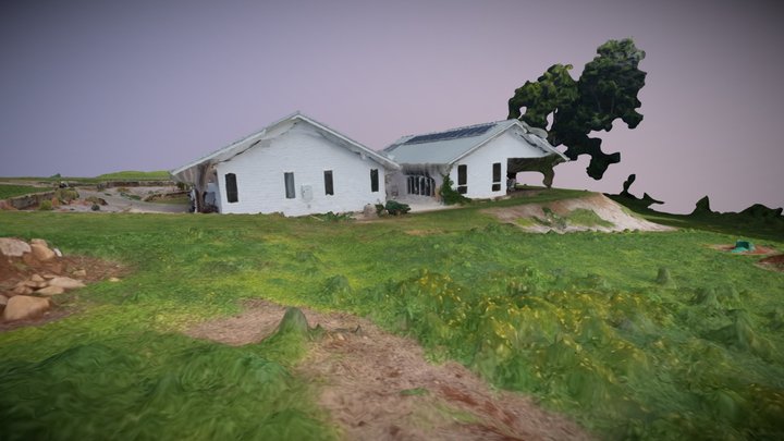 House Block DJI Spark Pix4D free flight 3D Model