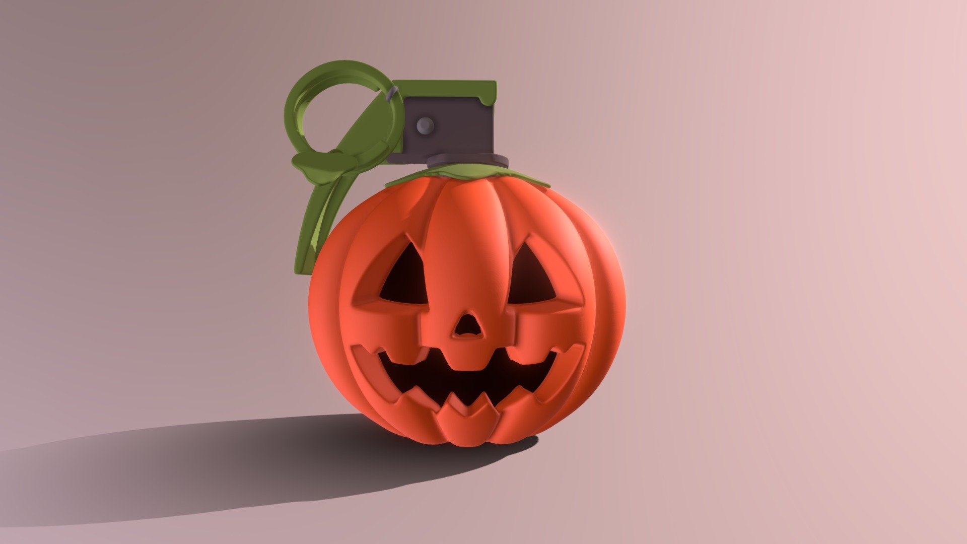 Pumpkin Grenade - Download Free 3D model by RedRogueXIII [b9eb3c6 ...