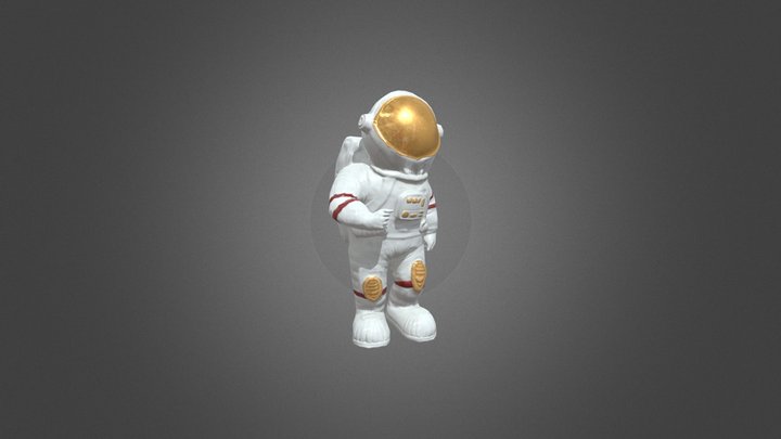 Astronaut Toy 3D Model