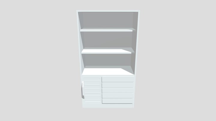 reception capinet 3D Model