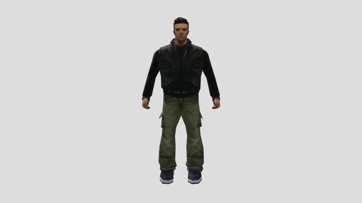 Claude Speed (GTA III 2001) [PC] 3D Model
