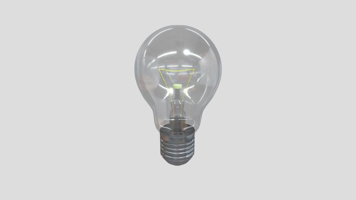 Electric light Bulb 3D Model