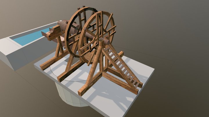 PUIT, FORT MONT-LOUIS,FORT BELLEGARD 3D Model