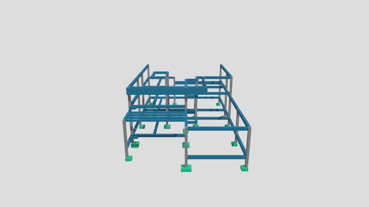 ESTRUTURA 3D 3D Model