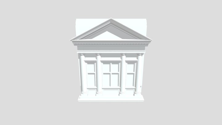Law Facade 3D Model