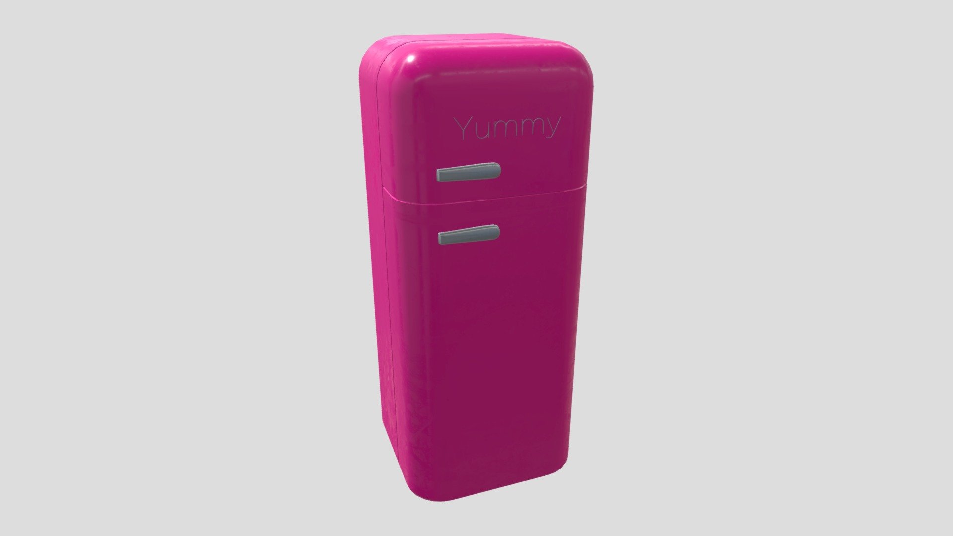 Low-poly Fridge - 3D model by Island T | 3D (@islandT3D) [b9f1646 ...