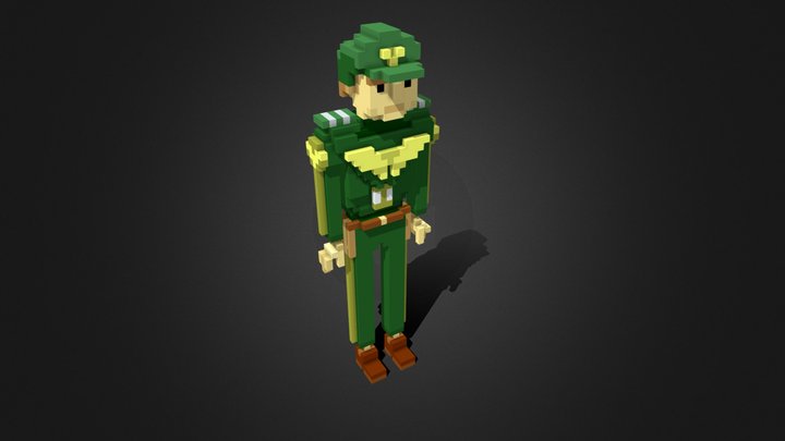 Capt Loadout 3D Model