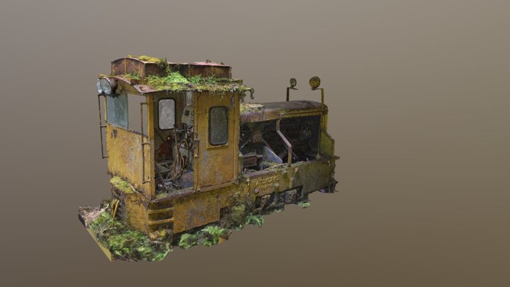 Katoworks 4T locomotive 3D Model