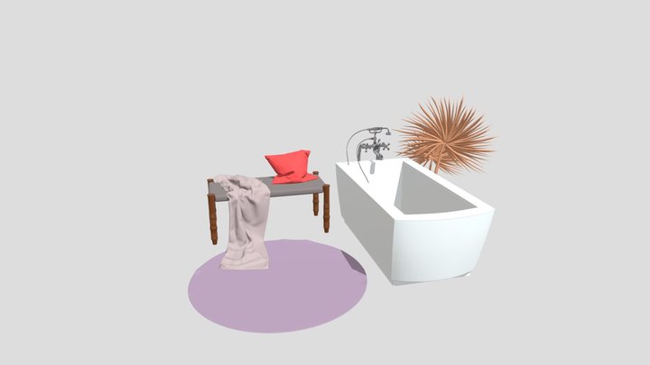 Bathroom 3D Model