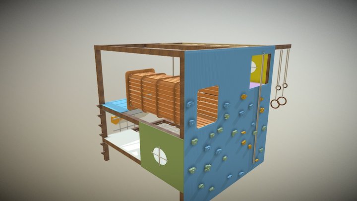куб 3х3х3 3D Model