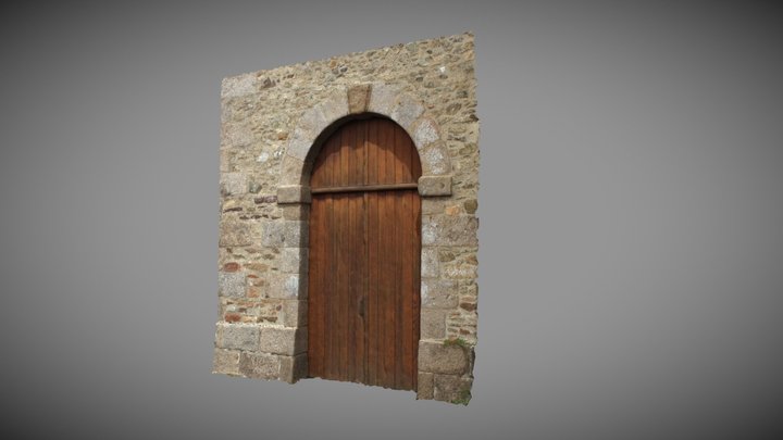 Church Door 3D Model