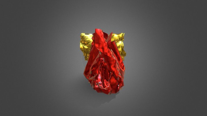 Wrapper baby monster 3D Model