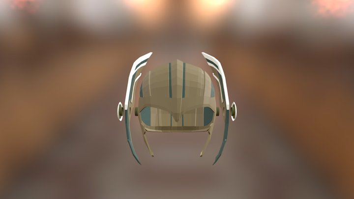 Helmet from Thor 3: Ragnarok 3D Model