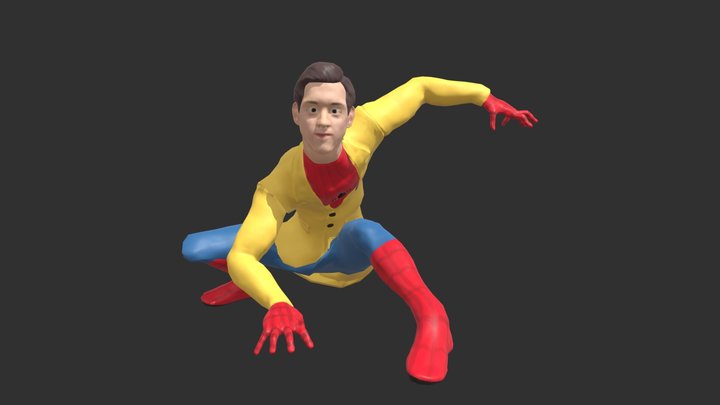 Person of Interest assignment: TH Spider-Man 3D Model