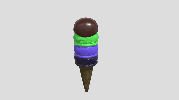 IcecreamBossFatRigged 3D Model