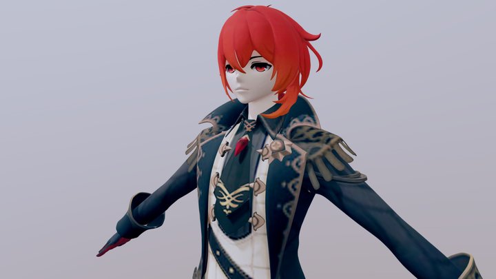 jellal 3D Model