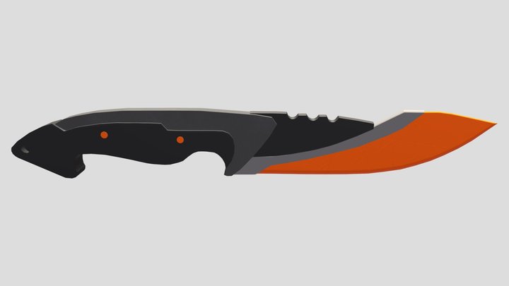 Knife 3D Model