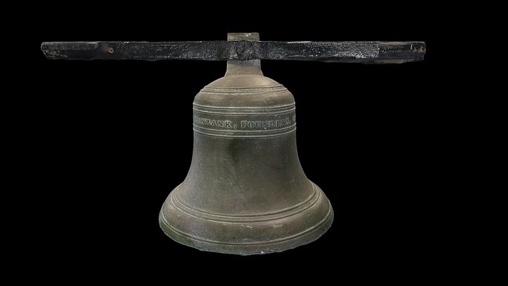 Northallerton Victorian prison bell 3D Model