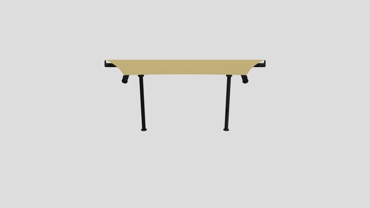 Cantilever - Arch Wing Curve 3D Model