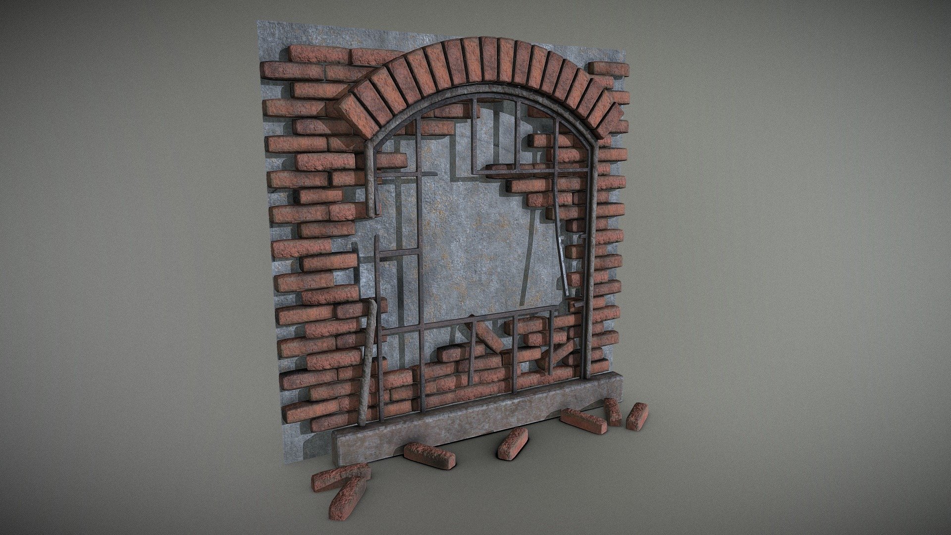 Damaged Window