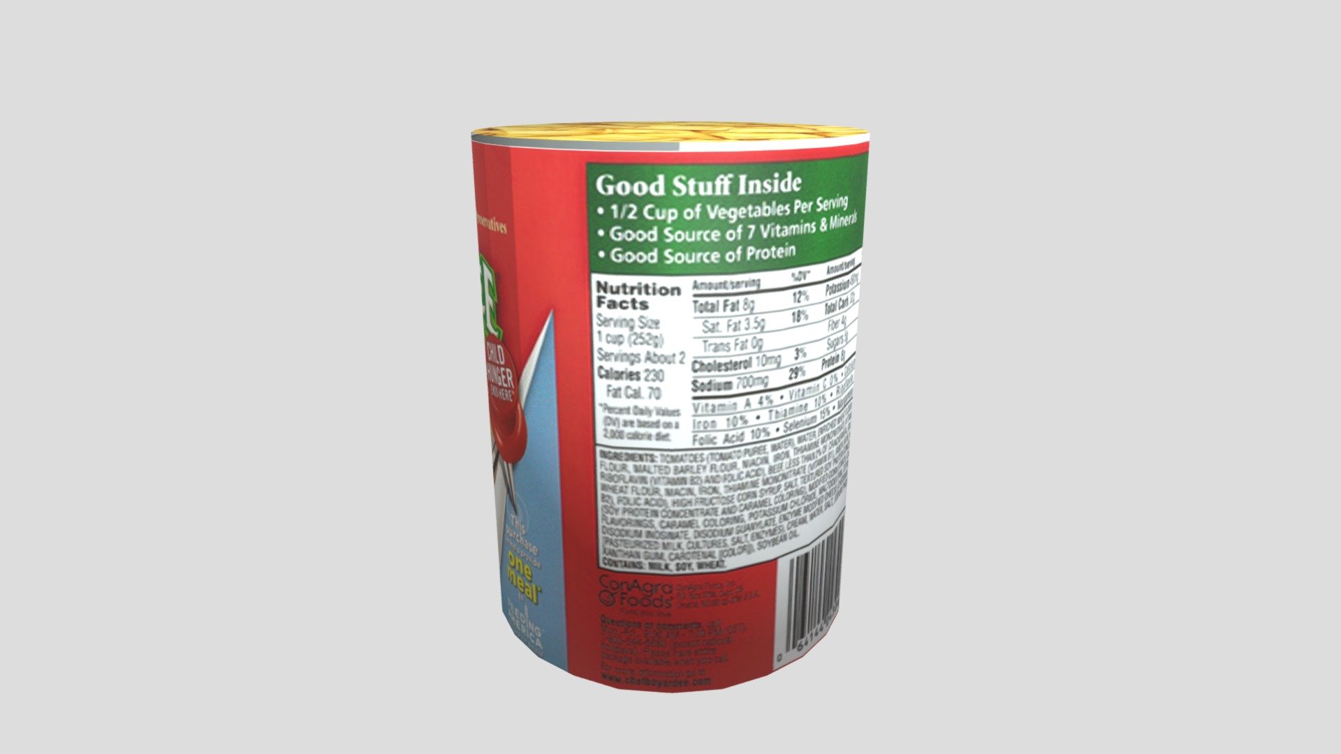 Can of Chef Boyardee